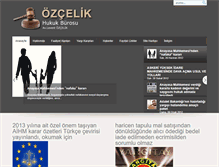 Tablet Screenshot of ozcelikhukukburosu.com